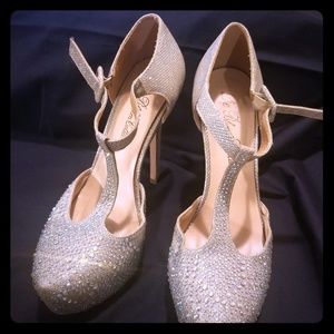 Sparkly heels